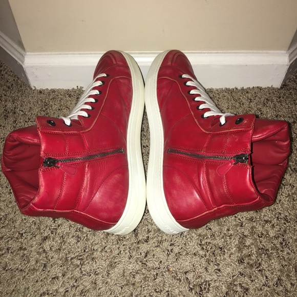 Prada Shoes | Mens Hightop Prada Sneakers Size 3 | Poshmark